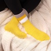 image:imageBambooMN Womens Soft and Cozy Fuzzy Crew Socks 4 PairsAsst I