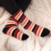 image:imageBambooMN Womens Soft and Cozy Fuzzy Crew Socks 4 PairsAsst L