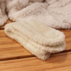 image:imageBambooMN Womens Super Soft and Cozy Feather Light Fuzzy Socks  Multiple Color Options  Two Sizes  Value Packs05  Cream White