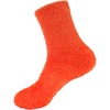 image:imageBambooMN Womens Super Soft and Cozy Feather Light Fuzzy Socks  Multiple Color Options  Two Sizes  Value Packs07x  Sunset Orange