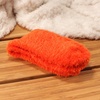image:imageBambooMN Womens Super Soft and Cozy Feather Light Fuzzy Socks  Multiple Color Options  Two Sizes  Value Packs07x  Sunset Orange