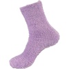 image:imageBambooMN Womens Super Soft and Cozy Feather Light Fuzzy Socks  Multiple Color Options  Two Sizes  Value Packs09  Lilacs Lavender