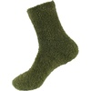 image:imageBambooMN Womens Super Soft and Cozy Feather Light Fuzzy Socks  Multiple Color Options  Two Sizes  Value Packs16  Clover Green