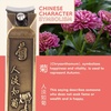 image:imageBrass Nail Clippers Set  4pc Nail Care Set  Orchid Flower Detailing  1 Set04 Chrysanthemum