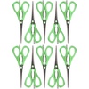 image:imageCulinary Queen 6in1 Kitchen Shears  Rockmelon Grey  1 PairCulinary Queen  Guava Green