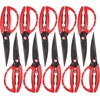 image:imageCulinary Queen 6in1 Kitchen Shears  Rockmelon Grey  1 PairMaster Butterfly  Cherry Red