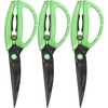image:imageCulinary Queen 6in1 Kitchen Shears  Rockmelon Grey  1 PairMaster Butterfly  Guava Green