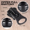 image:imageDelrin Zippers  5  Black  10 Yards 4 Pulls10 Yards 5