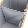 image:imageFoldable Bamboo Laundry Hamper with Lid  Decor Essentials for Any Room  Large  Rectangular  BrownExtra Large