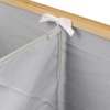 image:imageFoldable Bamboo Laundry Hamper with Lid  Decor Essentials for Any Room  Large  Rectangular  BrownExtra Large