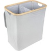 image:imageFoldable Bamboo Laundry Hamper with Lid  Decor Essentials for Any Room  Large  Rectangular  BrownExtra Large