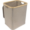 image:imageFoldable Bamboo Laundry Hamper with Lid  Decor Essentials for Any Room  Large  Rectangular  BrownLarge