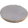 image:imageFoldable Bamboo Laundry Hamper with Lid  Decor Essentials for Any Room  Medium  Circular  GrayGray