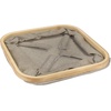 image:imageFoldable Bamboo Laundry Hamper without Lid  Decor Essentials for Any Room  Small  Square  BrownBrown