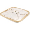 image:imageFoldable Bamboo Laundry Hamper without Lid  Decor Essentials for Any Room  Small  Square  BrownWhite