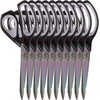 image:imageHeavy Duty Titanium Tailor Fabric Shears  95 Black wPurple  1 Unit85 Forged Black With Grey