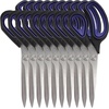 image:imageHeavy Duty Titanium Tailor Fabric Shears  95 Black wPurple  1 Unit95 Utility Black With Purple