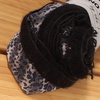 image:imageJubileeYarn 100gSkein Ruffle Chiffon Ribbon Yarn  Black Red Flora  2 Skeins02 Blue Slate