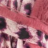 image:imageJubileeYarn 100gSkein Ruffle Chiffon Ribbon Yarn  Black Red Flora  2 Skeins05 Mulberry Purple