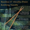 image:imageJubileeYarn 9 Double Point Bamboo Knitting Needles Set  15 Sizes 2mmUS010mmUS15  5 NeedlesSize  Carbonized Brown75 Pcs 15 Size  Carbonized