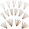 image:imageJubileeYarn 9 Double Point Bamboo Knitting Needles Set  15 Sizes 2mmUS010mmUS15  5 NeedlesSize  Carbonized Brown75 Pcs 15 Size  Carbonized