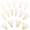 image:imageJubileeYarn 9 Double Point Bamboo Knitting Needles Set  15 Sizes 2mmUS010mmUS15  5 NeedlesSize  Carbonized Brown75 Pcs 15 Size  Natural