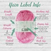 image:imageJubileeYarn Air Breeze Yarn  50gSkein Sport Acrylic  Ballerina Pink  4 skeins05 Passion Purple