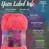 image:imageJubileeYarn Amigurumi Select Yarn  DK Acrylic  Scabiosa  4 Skeins05 Carnation