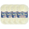 image:imageJubileeYarn Baby Bear Yarn  100gSkein Chunky Polyester Faux Fur  Shades of Blue  4 Skeins02 Ivory