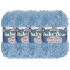 image:imageJubileeYarn Baby Bear Yarn  100gSkein Chunky Polyester Faux Fur  Shades of Blue  4 Skeins04 Baby Blue