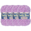 image:imageJubileeYarn Baby Bear Yarn  100gSkein Chunky Polyester Faux Fur  Shades of Blue  4 Skeins06 Lavender