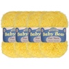 image:imageJubileeYarn Baby Bear Yarn  100gSkein Chunky Polyester Faux Fur  Shades of Blue  4 Skeins09 Yellow