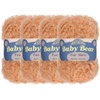 image:imageJubileeYarn Baby Bear Yarn  100gSkein Chunky Polyester Faux Fur  Shades of Blue  4 Skeins12 Oat