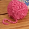 image:imageJubileeYarn Baby Bear Yarn  100gSkein Chunky Polyester Faux Fur  Shades of Blue  4 Skeins13 Hot Pink