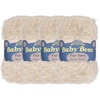image:imageJubileeYarn Baby Bear Yarn  100gSkein Chunky Polyester Faux Fur  Shades of Blue  4 Skeins26 Moon Beam