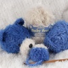 image:imageJubileeYarn Baby Bear Yarn  100gSkein Chunky Polyester Faux Fur  Shades of Blue  4 SkeinsVariety Package