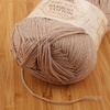 image:imageJubileeYarn Baby Soft Bamboo Cotton Yarn  50gSkein  Sand Cliff Brown  4 Skeins215 Sand Cliff Brown