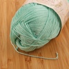 image:imageJubileeYarn Baby Soft Bamboo Cotton Yarn  50gSkein  Sand Cliff Brown  4 Skeins221 Caribbean Reef