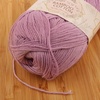 image:imageJubileeYarn Baby Soft Bamboo Cotton Yarn  50gSkein  Sand Cliff Brown  4 Skeins222 Lilacs