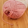 image:imageJubileeYarn Baby Soft Bamboo Cotton Yarn  50gSkein  Sand Cliff Brown  4 Skeins223 Dreamy Blush