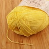 image:imageJubileeYarn Baby Soft Bamboo Cotton Yarn  50gSkein  Sand Cliff Brown  4 Skeins404 Yellow Brick Road
