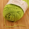 image:imageJubileeYarn Baby Soft Bamboo Cotton Yarn  50gSkein  Sand Cliff Brown  4 Skeins406 Avocado