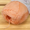 image:imageJubileeYarn Baby Soft Bamboo Cotton Yarn  50gSkein  Sand Cliff Brown  4 Skeins411 Peach Cobbler