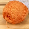 image:imageJubileeYarn Baby Soft Bamboo Cotton Yarn  50gSkein  Sand Cliff Brown  4 Skeins414 Fresh Nectarine