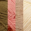 image:imageJubileeYarn Baby Soft Bamboo Cotton Yarn  50gSkein  Shades of Green  4 SkeinsNeutral Shades