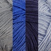 image:imageJubileeYarn Baby Soft Bamboo Cotton Yarn  50gSkein  Shades of Green  4 SkeinsShades of Blue
