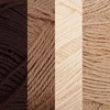 image:imageJubileeYarn Baby Soft Bamboo Cotton Yarn  50gSkein  Shades of Green  4 SkeinsShades of Brown