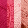 image:imageJubileeYarn Baby Soft Bamboo Cotton Yarn  50gSkein  Shades of Green  4 SkeinsShades of Pink