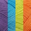 image:imageJubileeYarn Baby Soft Bamboo Cotton Yarn  50gSkein  Shades of Green  4 SkeinsShades of Tropical Colors