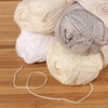 image:imageJubileeYarn Baby Soft Bamboo Cotton Yarn  50gSkein  Shades of Green  4 SkeinsShades of White
